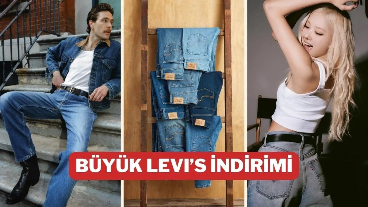 Levi’s’ta Büyük İndirim! Kaçırmayın!
