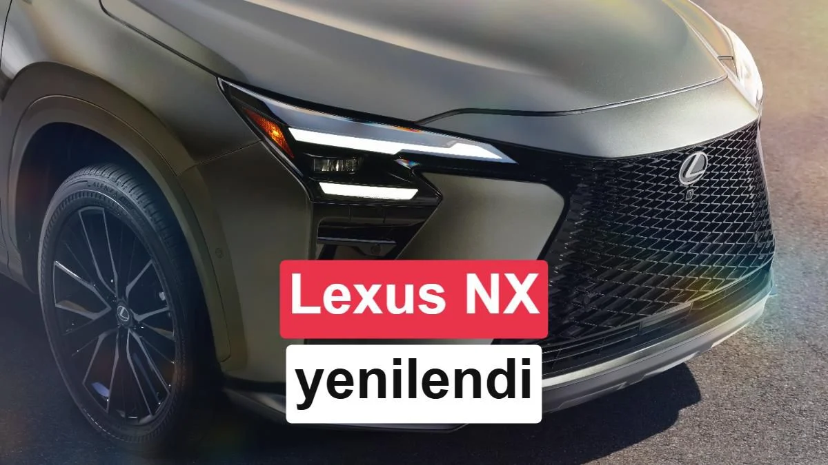 Lexus NX, Makyajla Güncellenerek Yeniden Tanıtıldı
