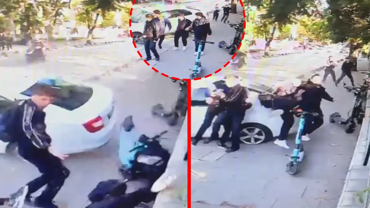 Liseli Öğrenciler Kaza Kurbanı: Araç Kaldırıma Çıktı!