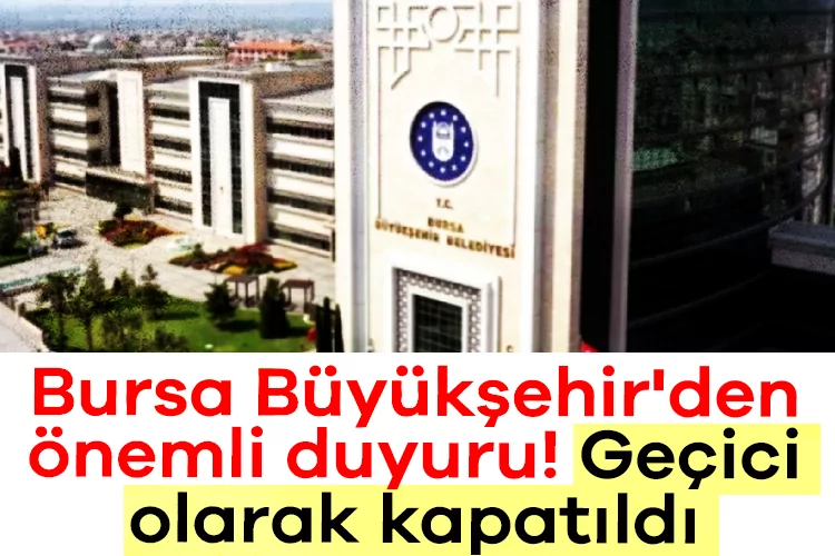 Lodos Nedeniyle Bursa’da Acil Önlemler Alındı