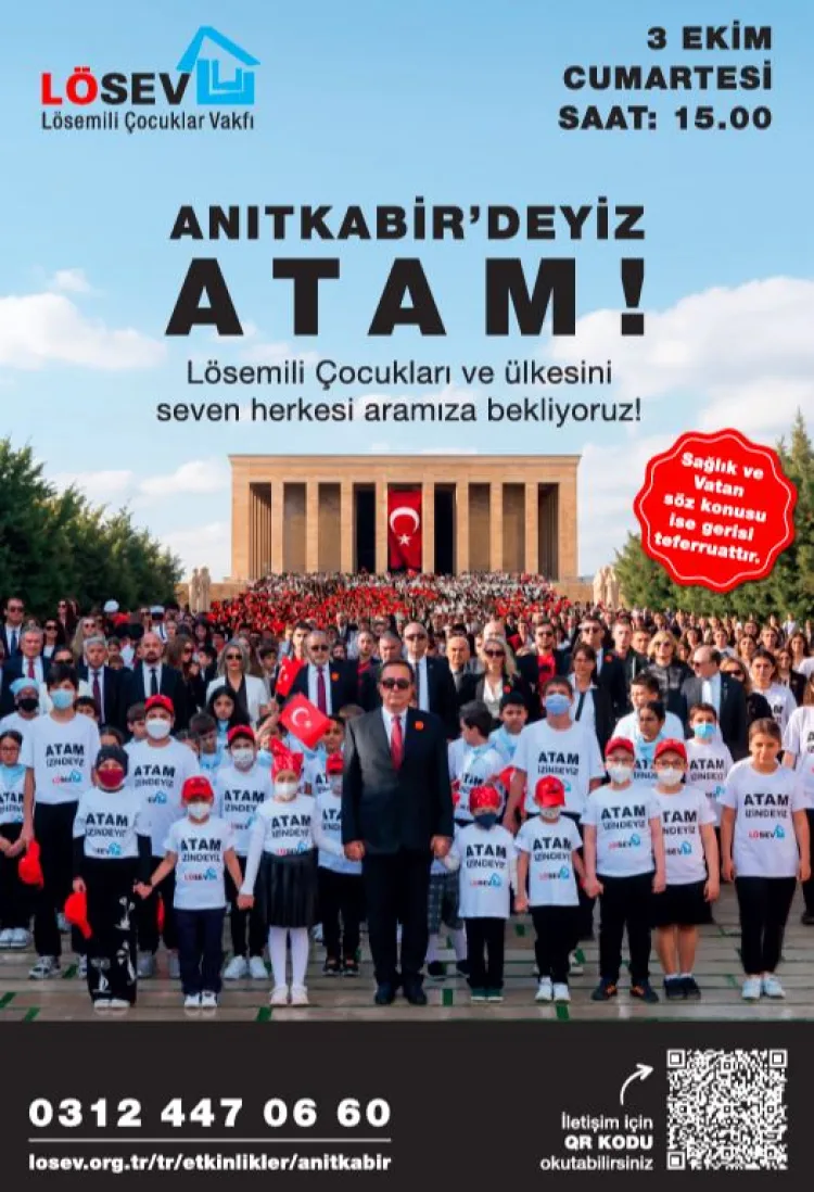 LÖSEV, Anıtkabir’de Atatürk’e Söz Veriyor!