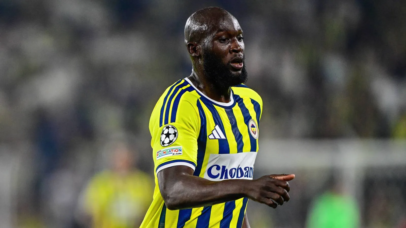 Lukaku, Fenerbahçe ile ilk maçında üzgün