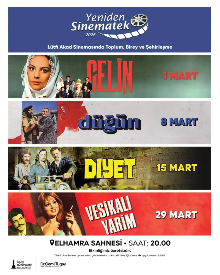 Lütfi Ömer Akad Filmleri Yeniden İzmir’de!