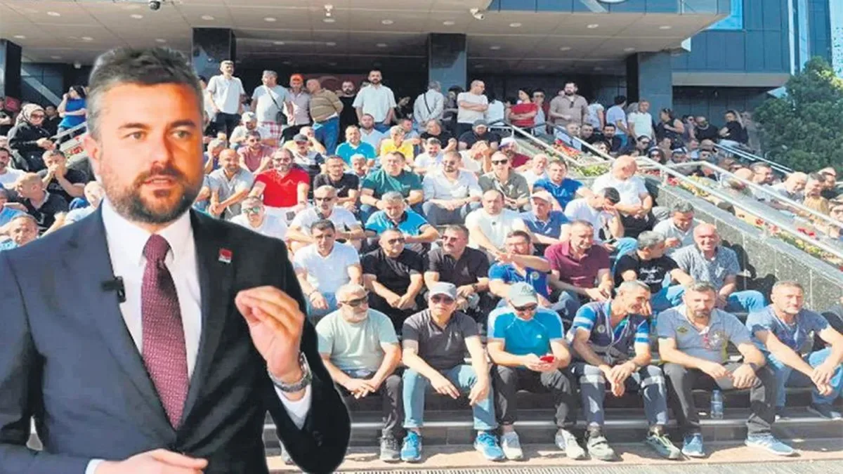 Maaşlarını Alamayan Çalışanlar İş Bıraktı!