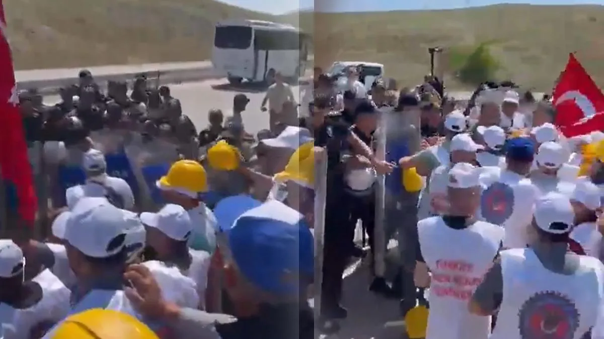 Maden İşçileri Sözleri Tutulmadığı İçin Eylemde