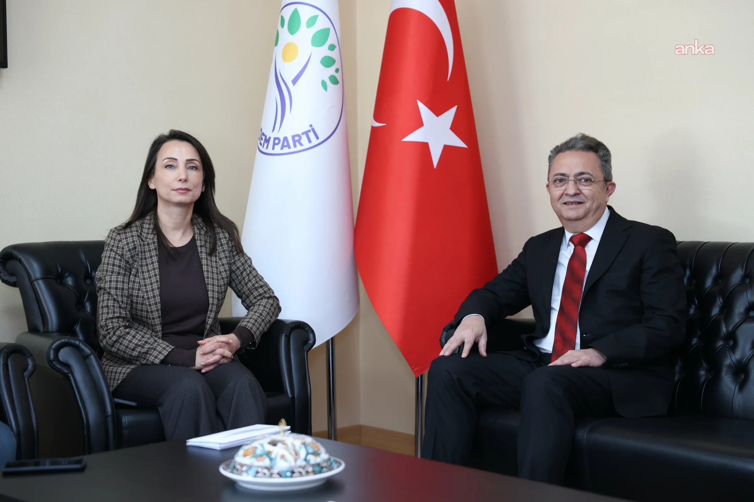 Maden Mühendisleri, DEM Parti’yi Ziyaret Etti