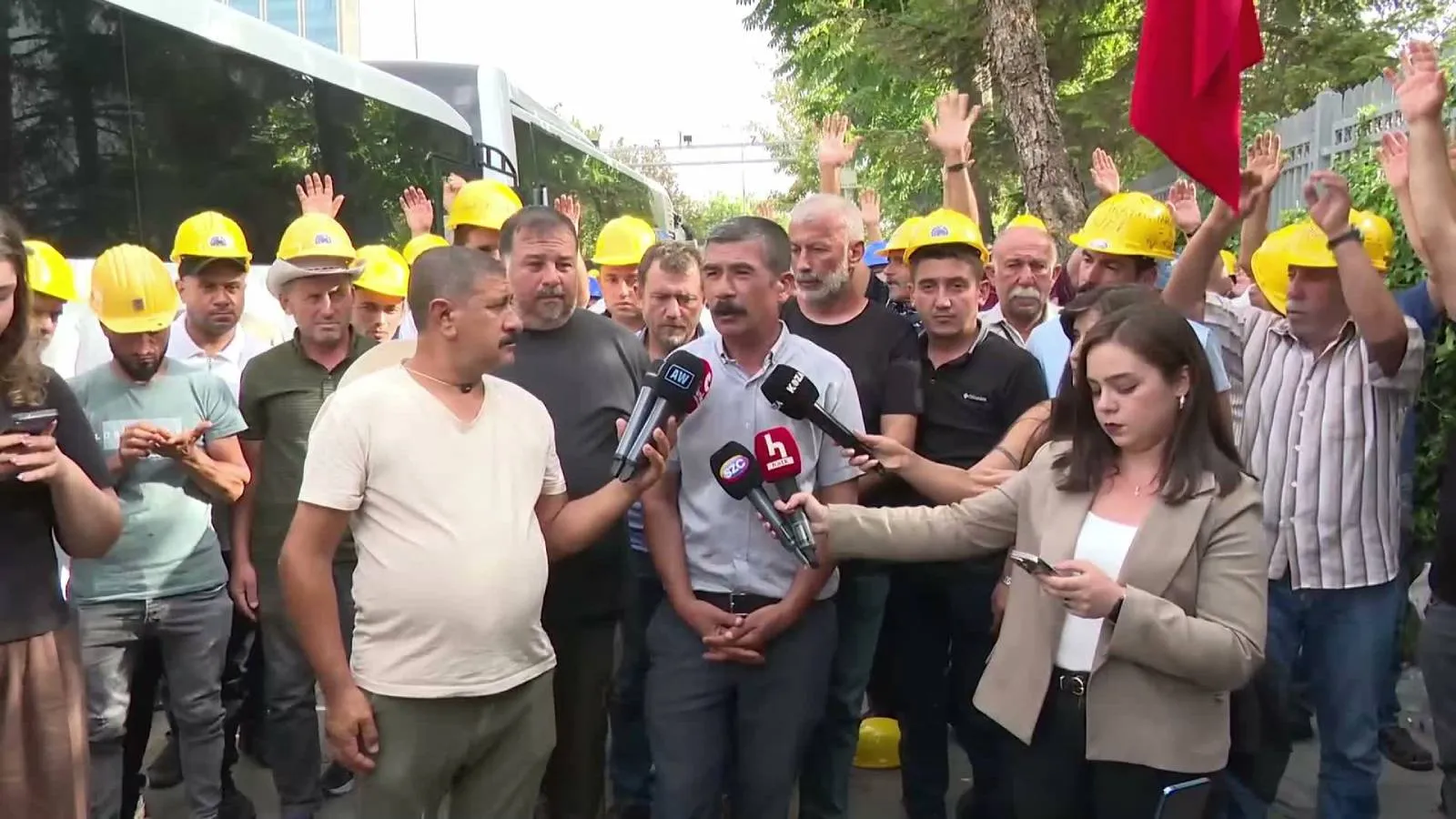Madenciler Hakkı İçin Bakanlık Önünde Direnişte!