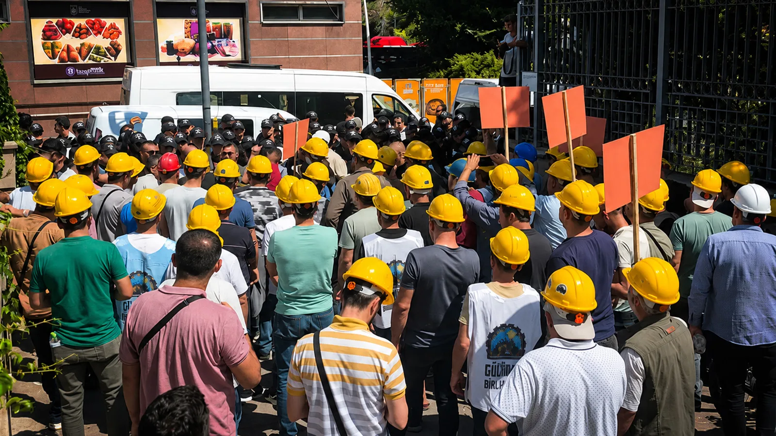 Madencilerin Ankara Eylemi: Polis Müdahalesi!