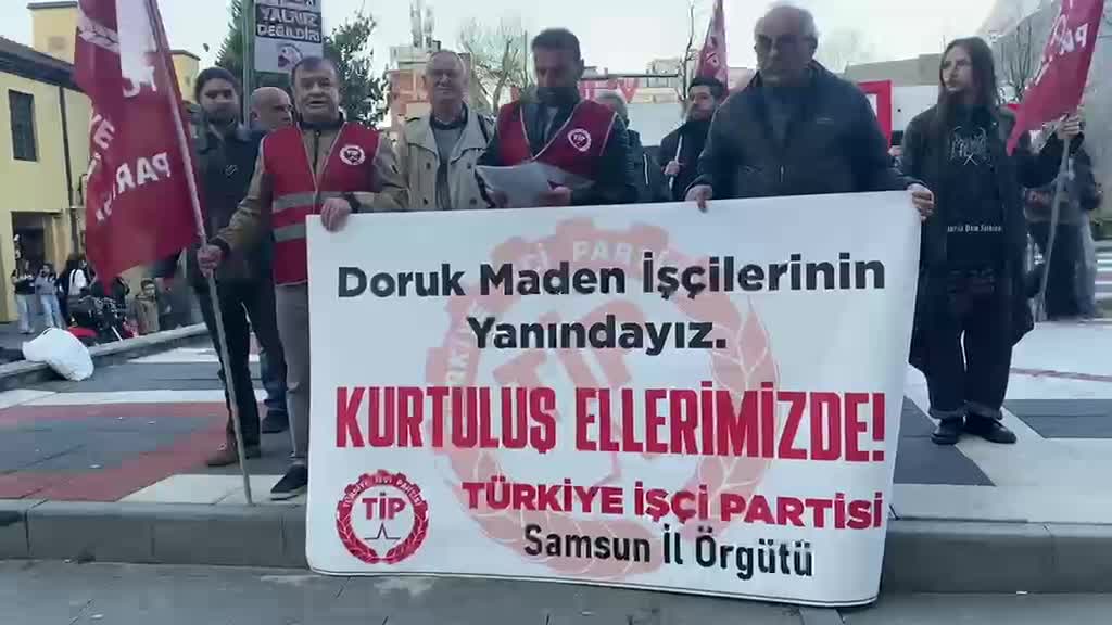 Madencilerin Hakkı İçin Sokağa Çıktılar!