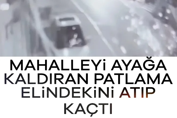 Mahalleyi Sarsan Patlama: Kaçan Şüpheli Peşinde!