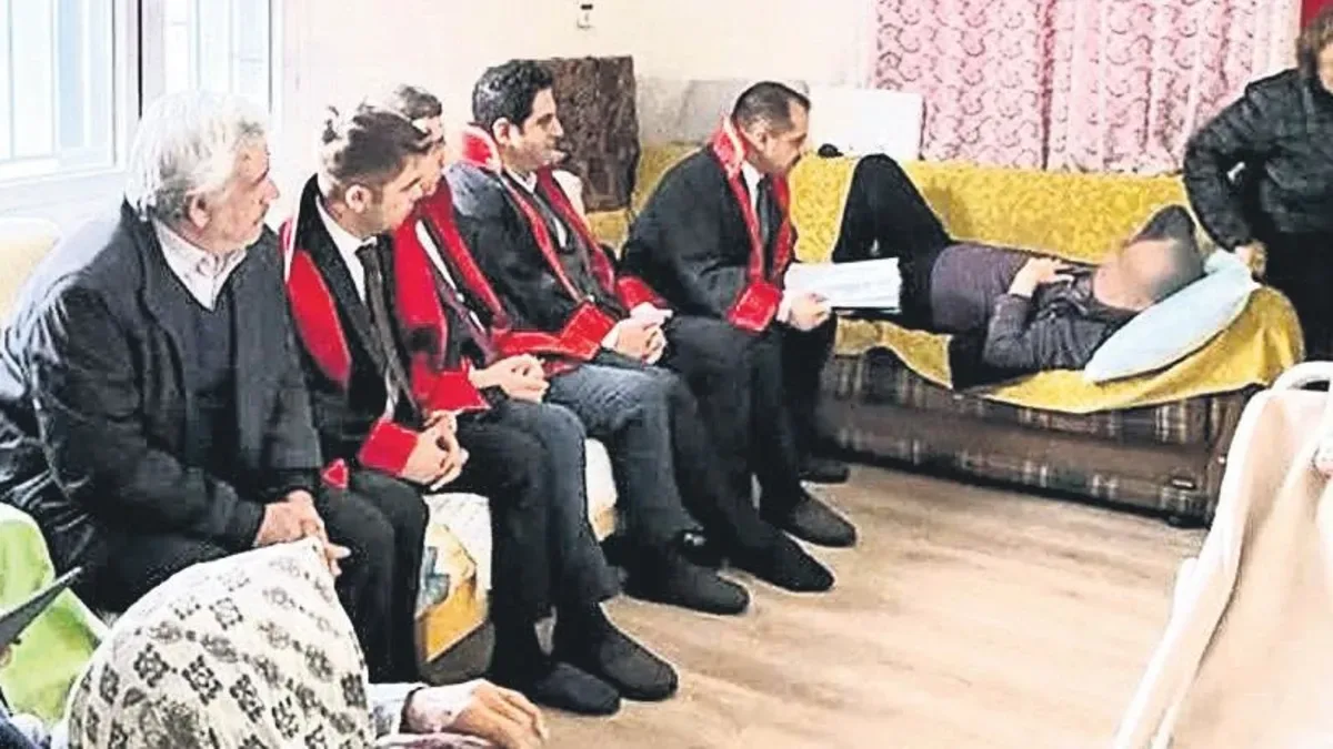 Mahkeme, Yatalak Hastayı Evine Taşıdı!
