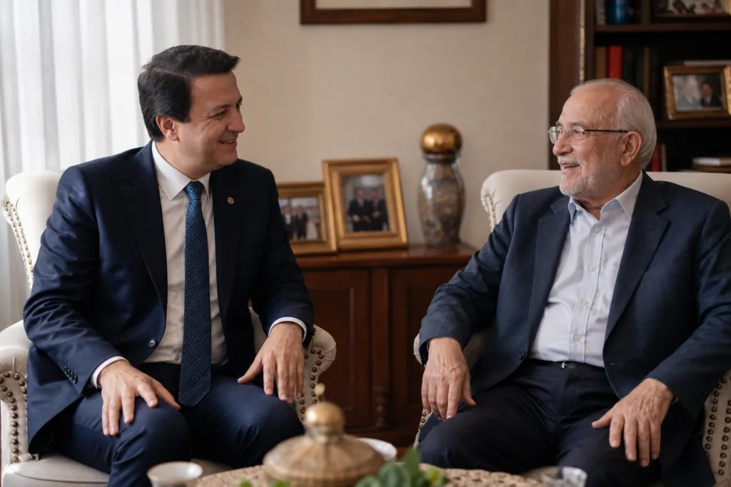 Mahmut Arıkan’dan Yasin Hatiboğlu’na Vefa Ziyareti