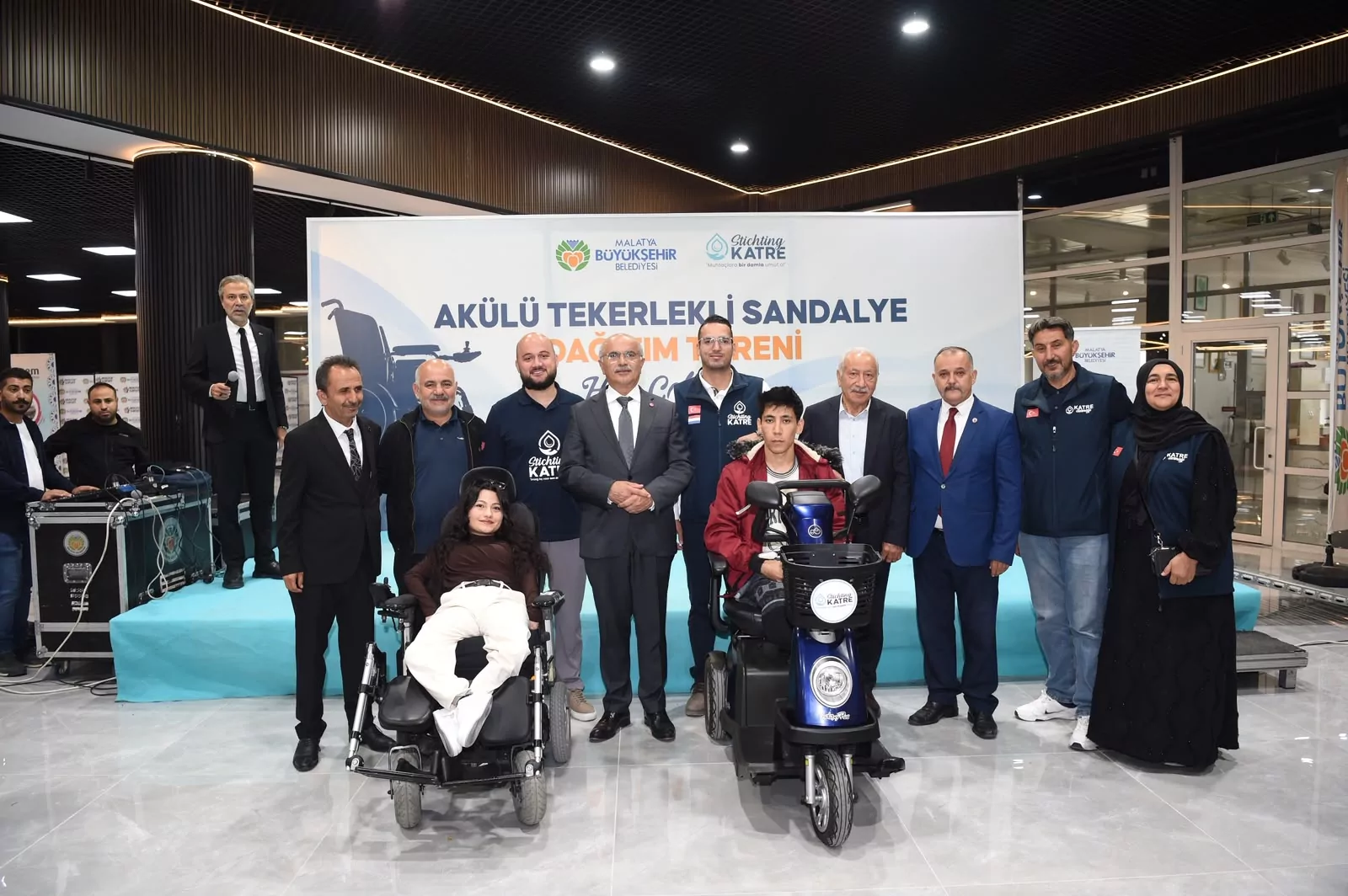 Malatya’da 80 Akülü Sandalye İhtiyaç Sahiplerine!