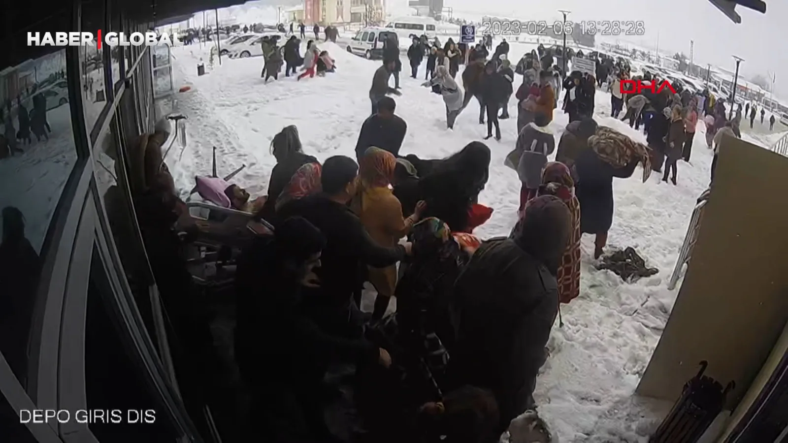 Malatya’da Deprem Anlarına Ait Şok Görüntüler