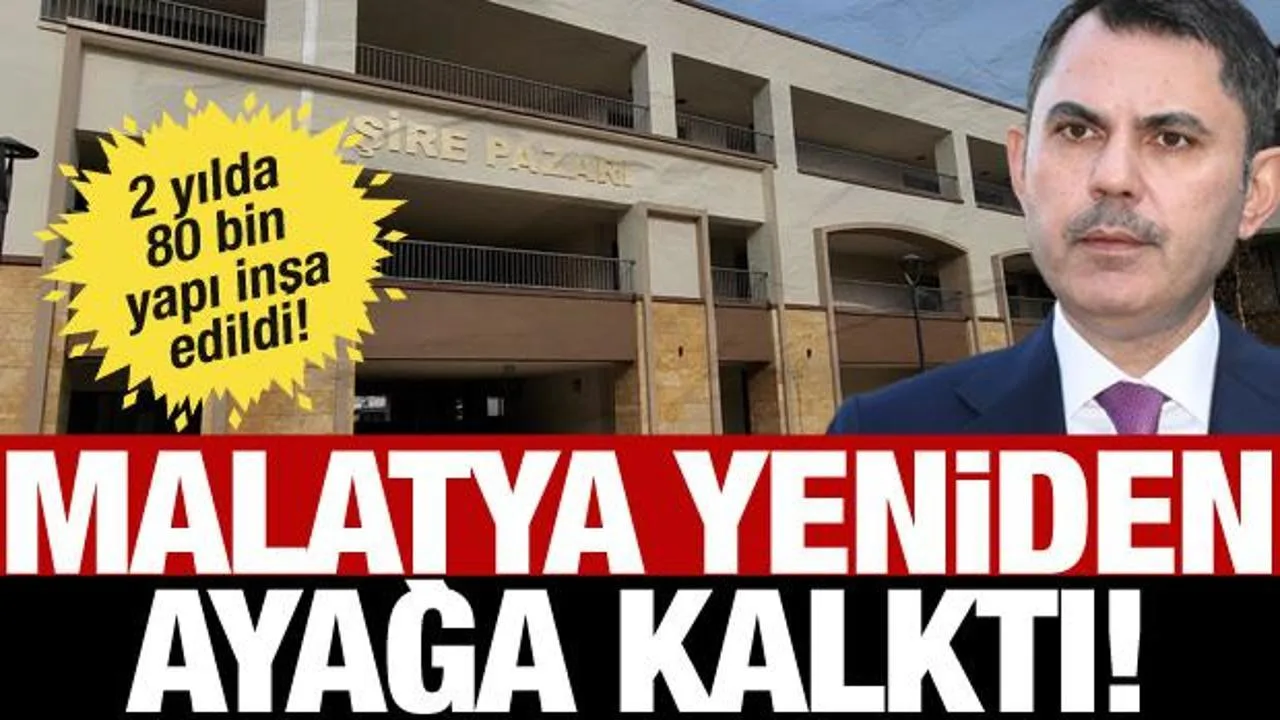 Malatya’da Esnaflar Yeni Dükkanlarının Sevinçte!