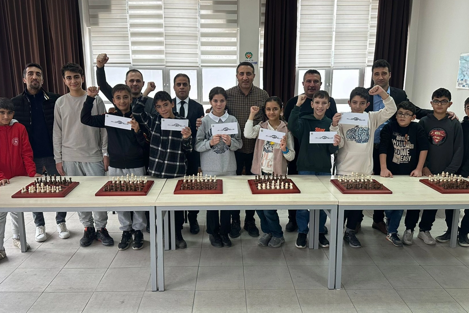 Malatya’da Gençler Satranç Turnuvasında Yarıştı!
