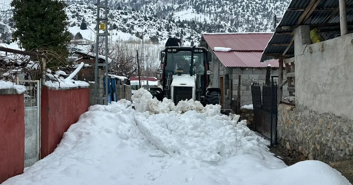 Malatya Doğanşehir’de Kar Seferberliği Başladı!