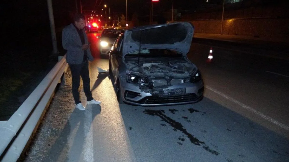 Malatya-Elazığ yolunda zincirleme kaza!