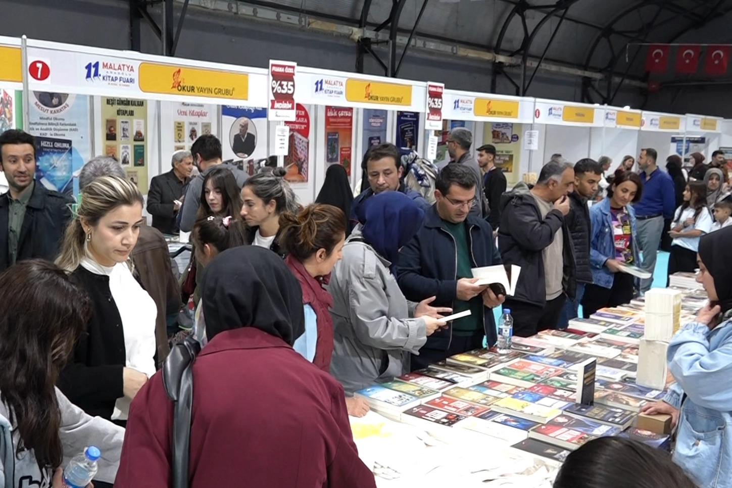 Malatya Kitap Fuarı’nda Kültür Coşkusu Devam Ediyor