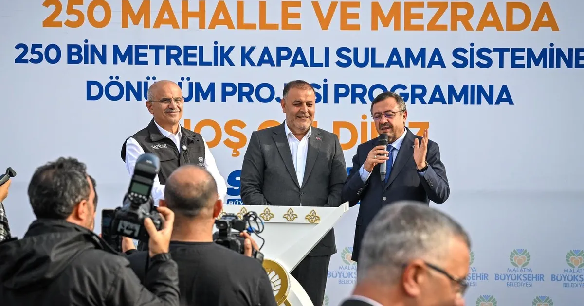 Malatya’ya 70 Milyonluk Sulama Yatırımı!