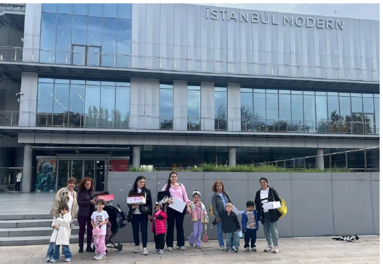 Maltepe Anneleri ve Çocukları Sanatla Buluştu!