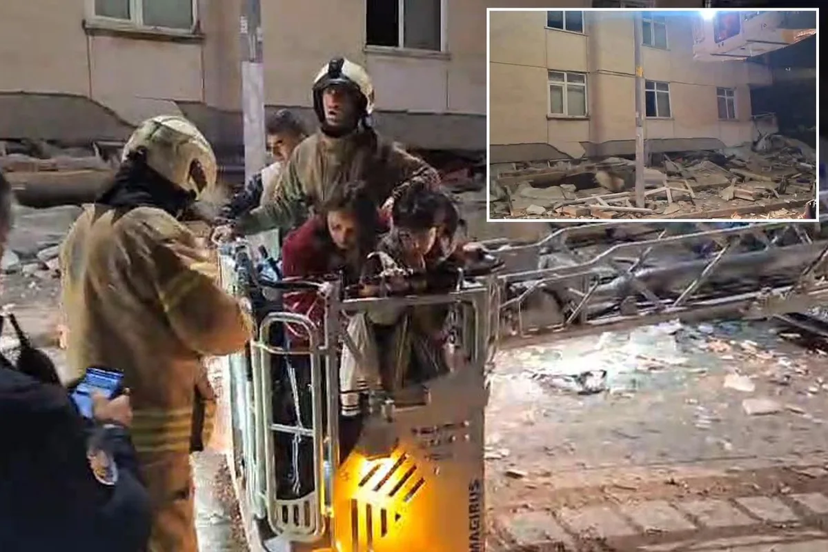 Maltepe’de 6 Katlı Bina Çöktü, Ekipler Harekete Geçti!