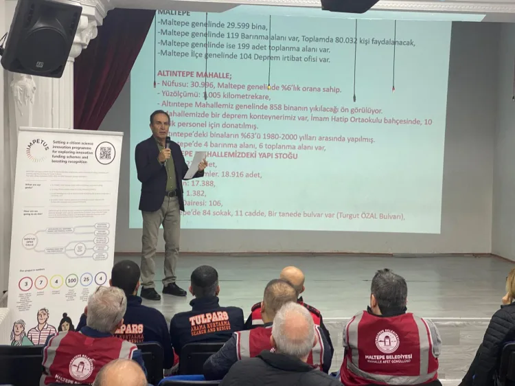 Maltepe’de Afet Riskleri İçin Farkındalık Seferberliği