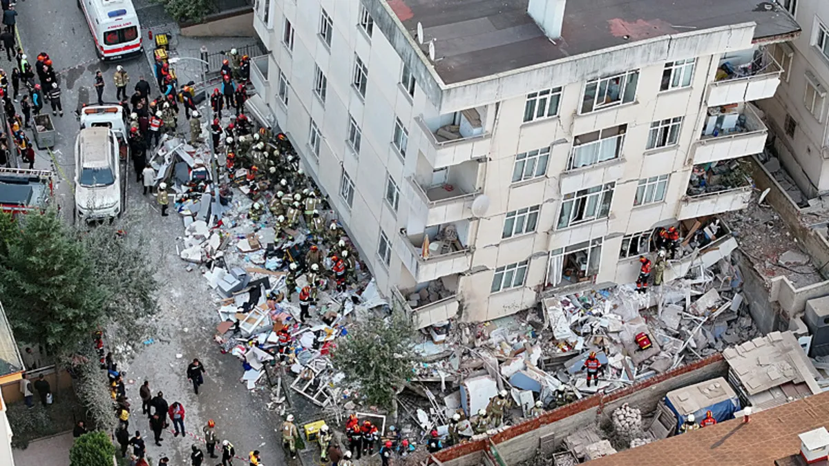 Maltepe’de Bina Çöktü: 5 Can Kaybı, 10 Yaralı!