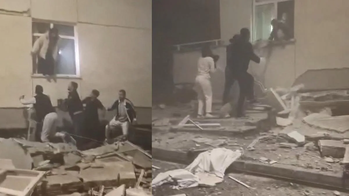 Maltepe’de Binada Çökmeyle 12 Kişi Enkazda!