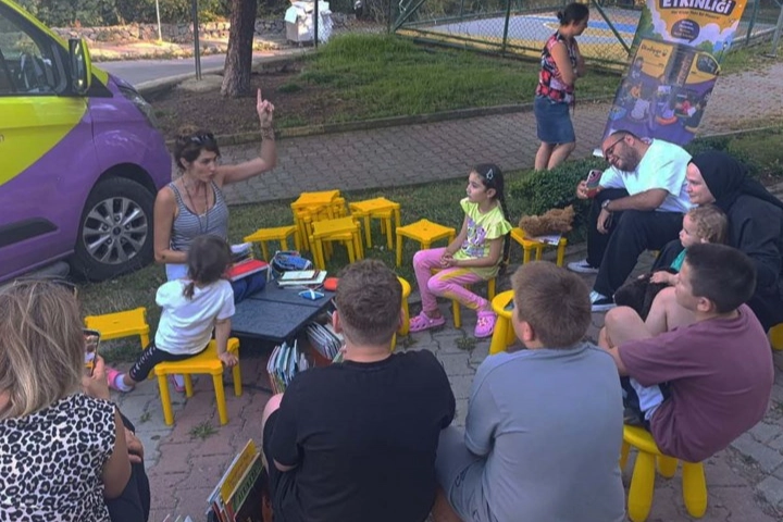 Maltepe’de Çocuklar Okuma ve Oyunla Buluştu!