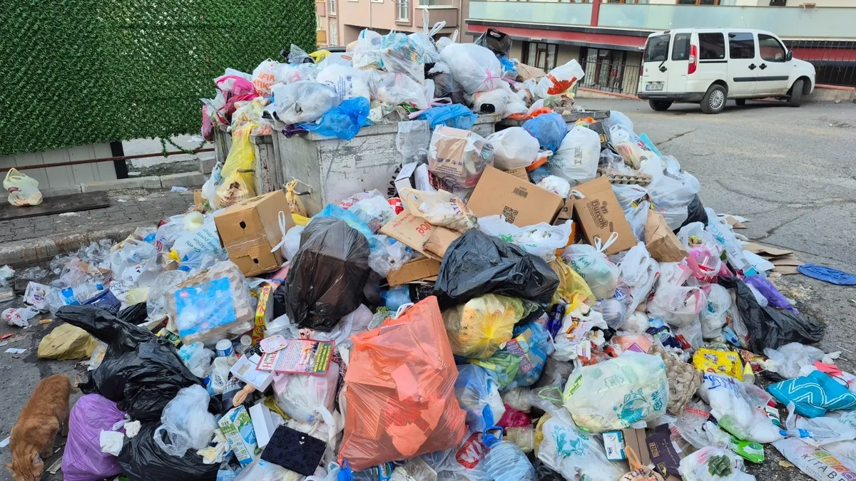 Maltepe’de Çöp Dağları: İşçiler Hakkını Arıyor!