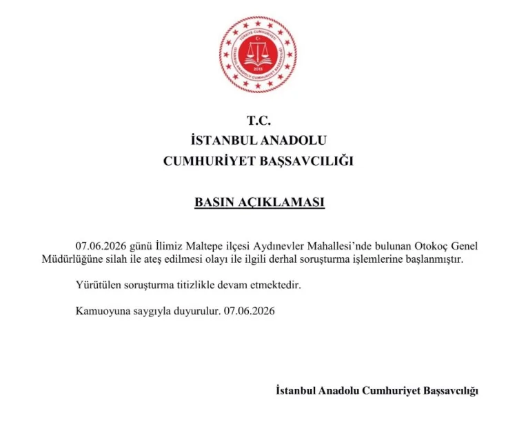 Maltepe’de Otokoç Genel Müdürlüğü’ne Silahlı Saldırı!