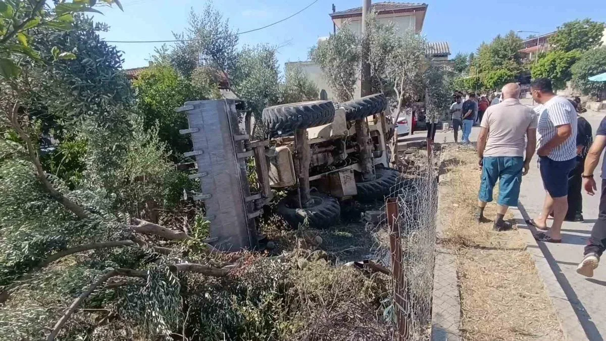 Manavgat’ta İş Makinesi Devrildi: Sürücü Hayatını Kaybetti