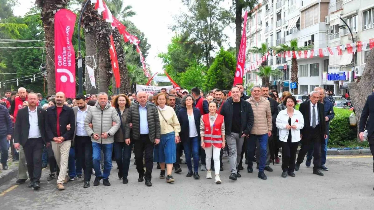 Manisa’da 1 Mayıs Coşkuyla Kutlandı!