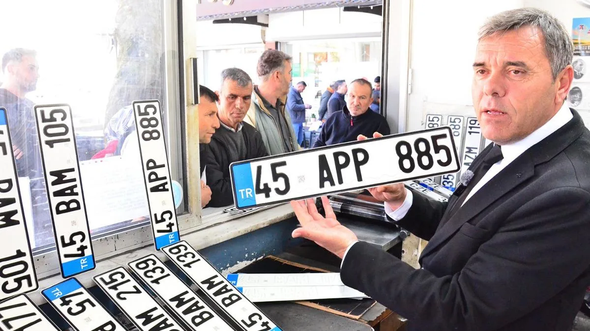 Manisa’da APP Plaka Değişiminde Rekor Başvuru!