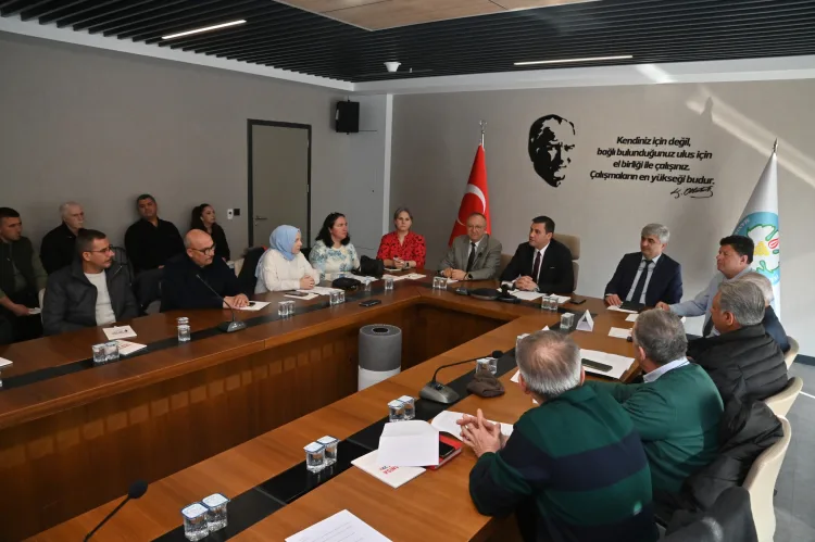 Arı yetiştiricileri ile yapılan toplantı