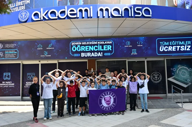 Manisa’da Gençler için Robotik Etkinlik Rüzgarı!