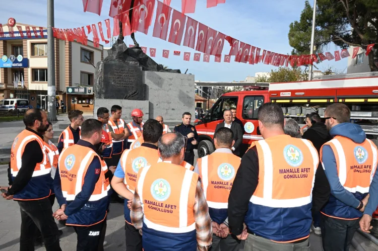 Manisa’da Mahalle Afet Gönüllüleri Projesi Başladı!