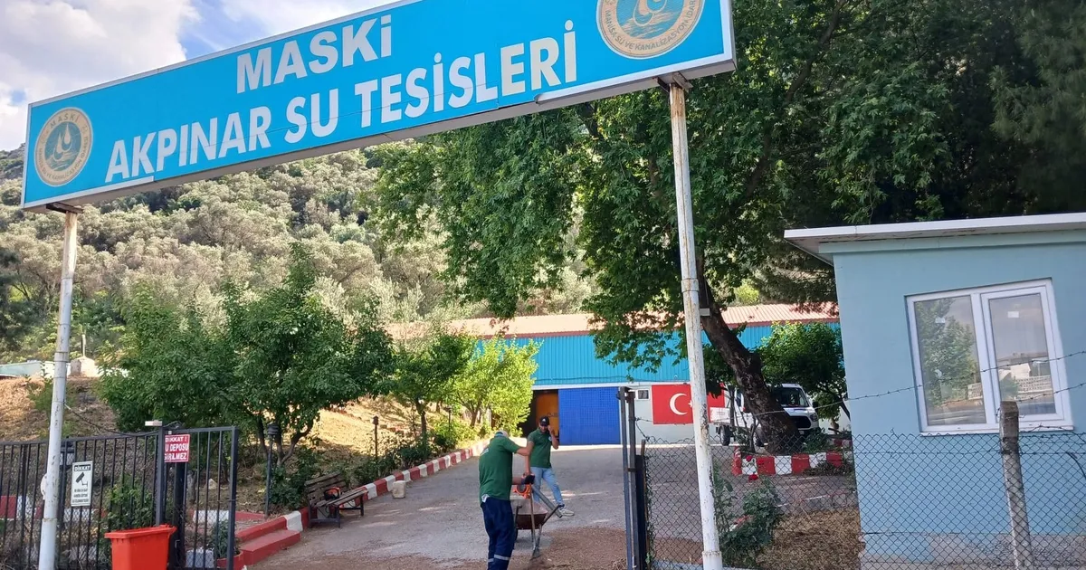Manisa’da Su Depoları Çevresinde Yangın Önlemi!