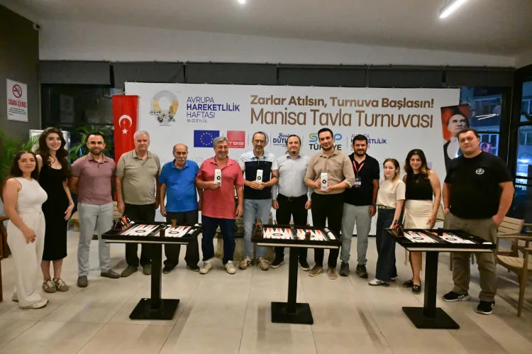 Manisa’da Tavla Turnuvası Heyecanı Yaşandı!