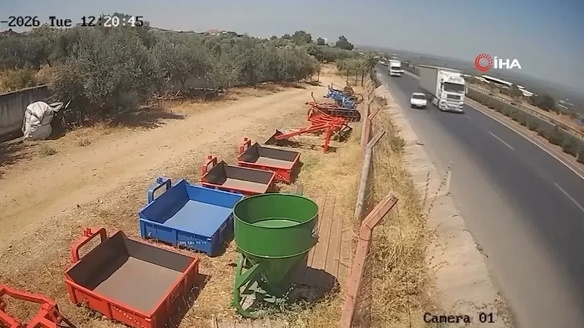 Manisa’da Tır-Otomobil Çarpışması: 2 Yaralı!