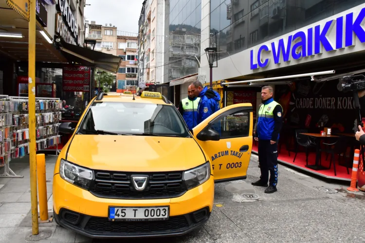 Manisa'da toplu ulaşım araçlarına yönelik denetim