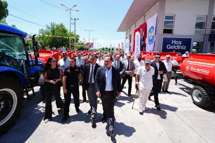 Manisa’da Yangınla Mücadele İçin 200 Tanker Dağıtıldı