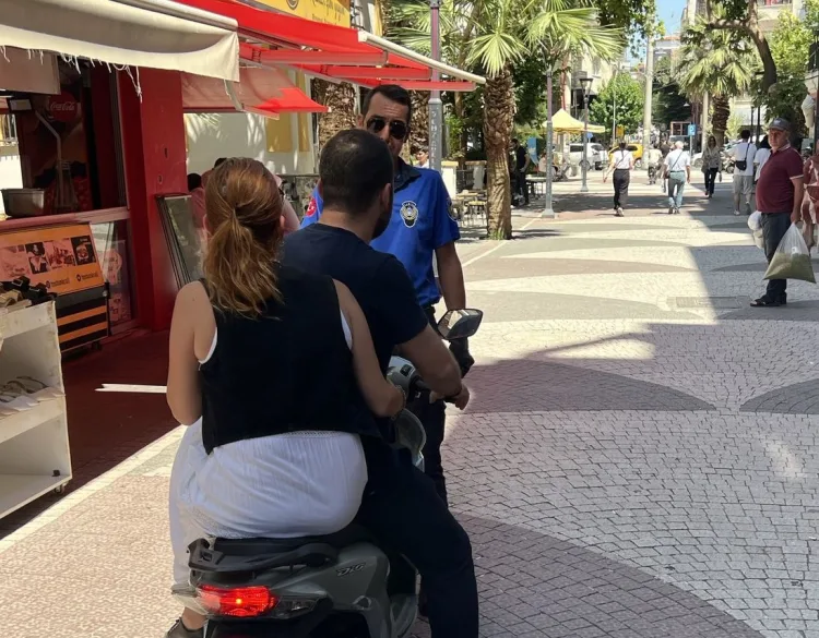 Manisa’da Yaya Güvenliği İçin Motosiklet Denetimi
