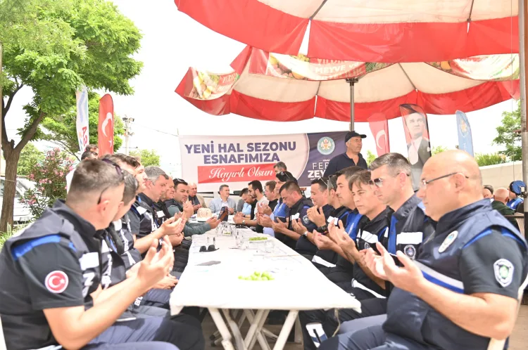 Manisa’da Yeni Hal Sezonu Dualarla Açıldı