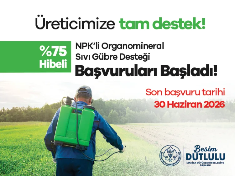 Manisa’dan Çiftçilere Yeni Hibe Desteği!