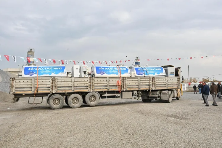 Manisa’dan Kırsal Kalkınmaya Süt ve Sulama Desteği!