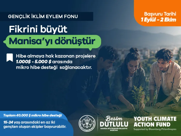 Manisa Gençleri İklim Projeleri İçin 50 Bin Dolar Kazandı!