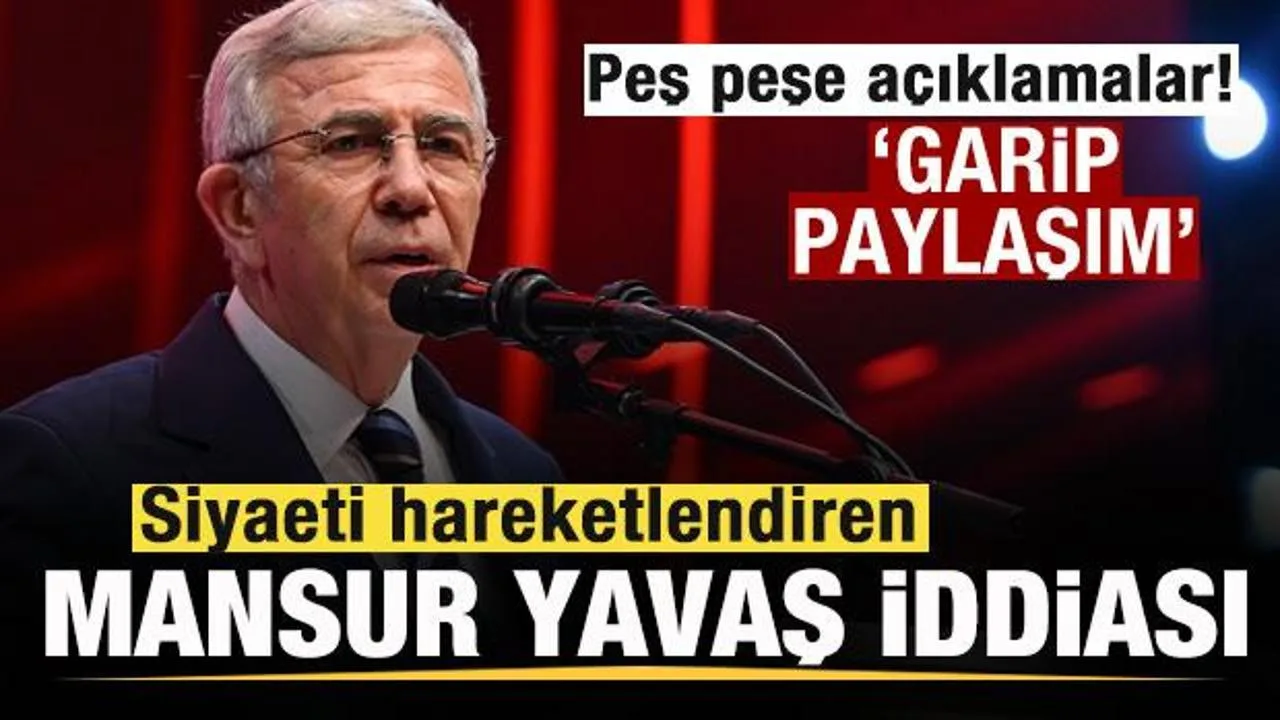 Mansur Yavaş’ın İYİ Parti’ye Geçiş İddiası Yalanlandı