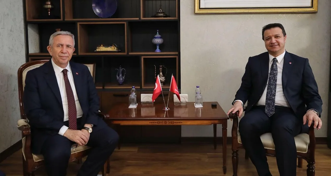 Mansur Yavaş’tan Saadet Partisi’ne Ziyaret
